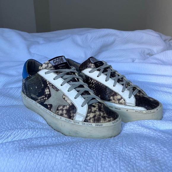 Golden Goose Snakeskin Sneakers - Picture 2 of 8